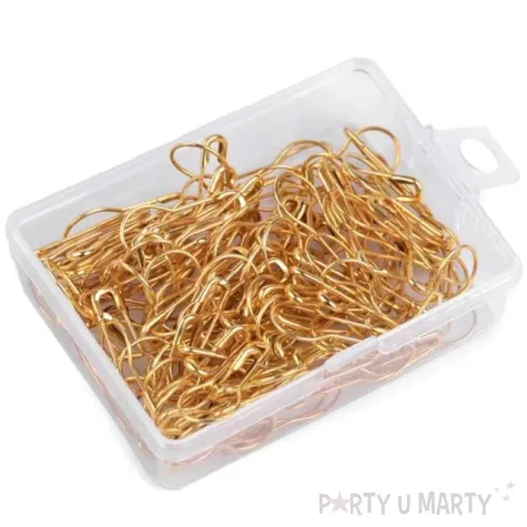 agrafka dekoracyjna zlota stoklasa 22mm 150 szt