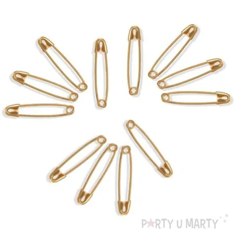 agrafka metalowa classic zlota dekoracjepolska 2 cm 10 szt