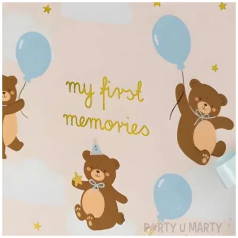 album na zdjecia mis bezowy partydeco 28 x 25 cm 50 kartek