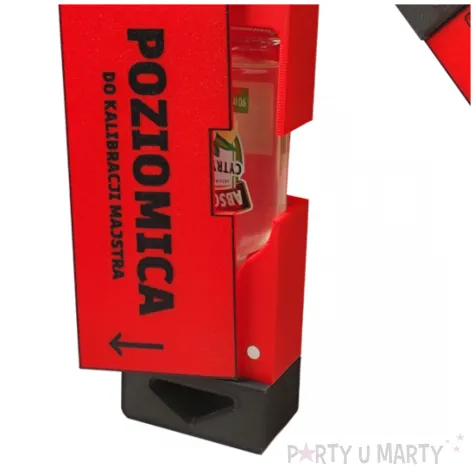 alko poziomica do kalibracji majstra czerwony