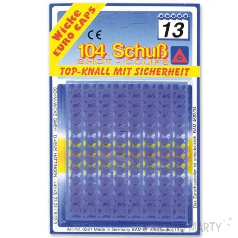 amunicja do broni 13 strzalowa kapiszony fries 8 szt