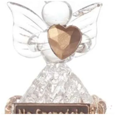 aniolek szklany na szczescie dla babci giftmania