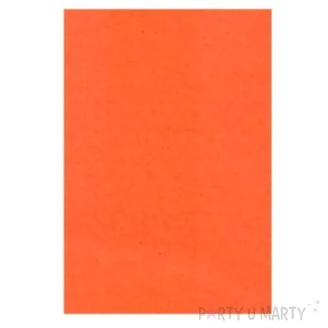 arkusze filcowe a4 kolor pomaranczowy aliga 10 szt