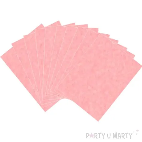 arkusze filcowe a4 kolor rozowy aliga 10 szt