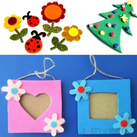 arkusze piankowe a4 kolorowy mix aliga 10 kol