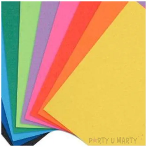 arkusze piankowe a4 samoprzylepne mix aliga 10 kol