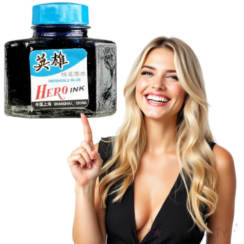 atrament do pior w sloiczku niebieski titanum 59 ml