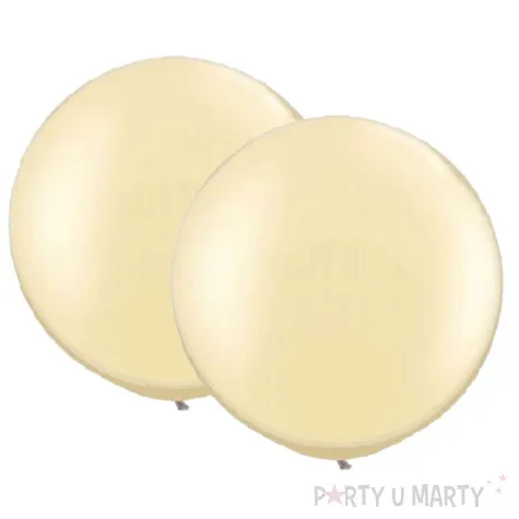 balon classic round kosc sloniowa qualatex 30 2 szt