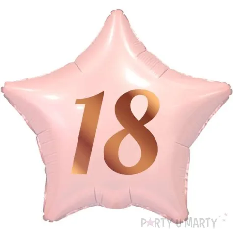 balon foliowy 18 urodziny beauty and charm rozowy godan 19 str