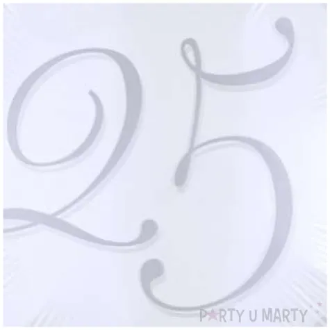 balon foliowy 25 rocznica slubu amscan 18 rnd