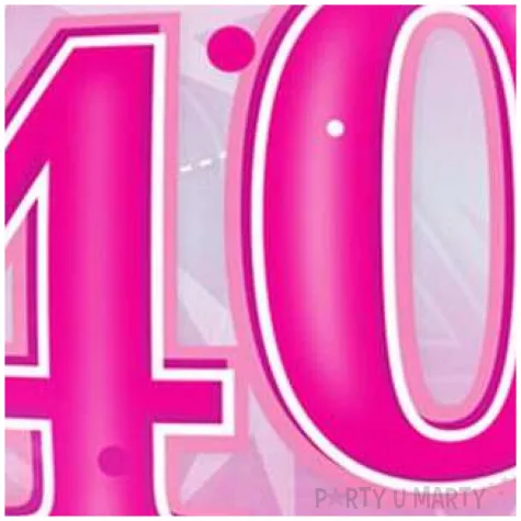 balon foliowy 40 urodziny gwiazdki rozowy qualatex bubbles 22 orb