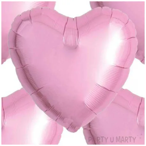 balon foliowy 5 serc metaliczny rozowy takarakosan 14 5 szt hrt