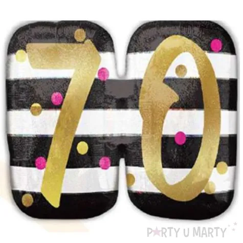 balon foliowy 70 urodziny milestone amscan 25 shp