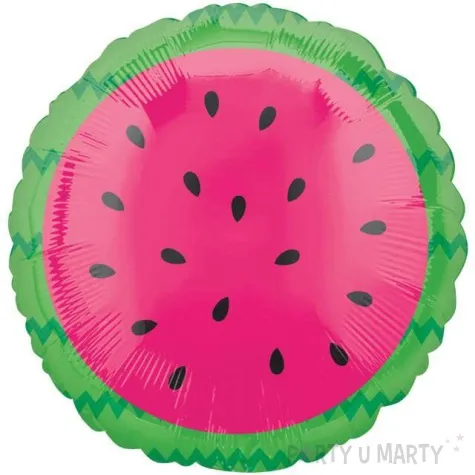 balon foliowy arbuz amscan 18 rnd