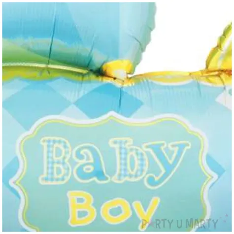balon foliowy baby boy wozek niebieski godan 24 shp
