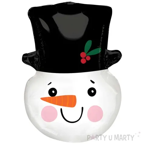 balon foliowy balwanek w kapeluszu amscan 22 shp