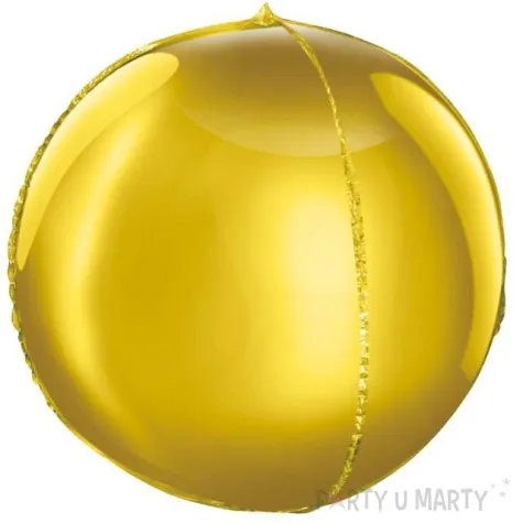 balon foliowy beauty and charm zlota kula godan 16 orb