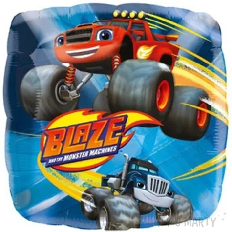 balon foliowy blaze i megamaszyny amscan 17 sqr