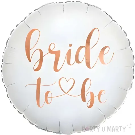 balon foliowy bride to be partydeco 18 rnd
