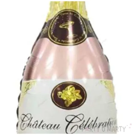 balon foliowy butelka szampana rozowe zloto jix 36 shp