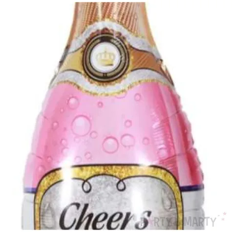balon foliowy butelka szampana rozowy jix 38 shp