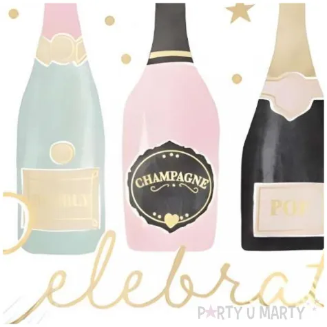 balon foliowy celebrate szampan bialy procos 18 rnd