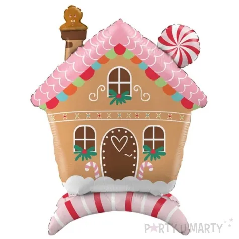 balon foliowy chatka z piernika stojaca grabo 30 shp