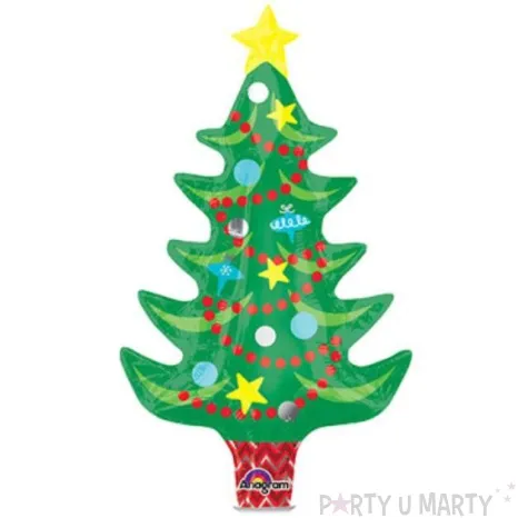 balon foliowy choinka amscan 12 shp