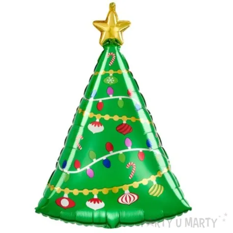 balon foliowy choinka swiateczne drzewko amscan 24 shp