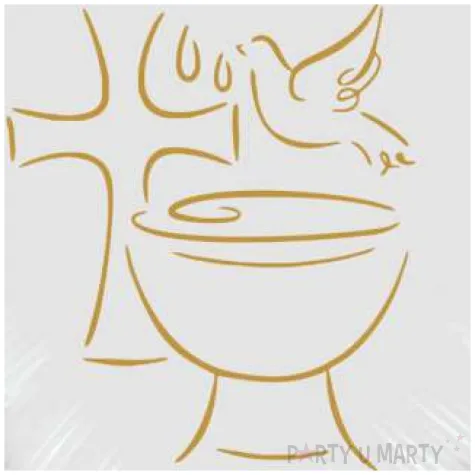 balon foliowy chrzest swiety bialo zloty 18 hrt