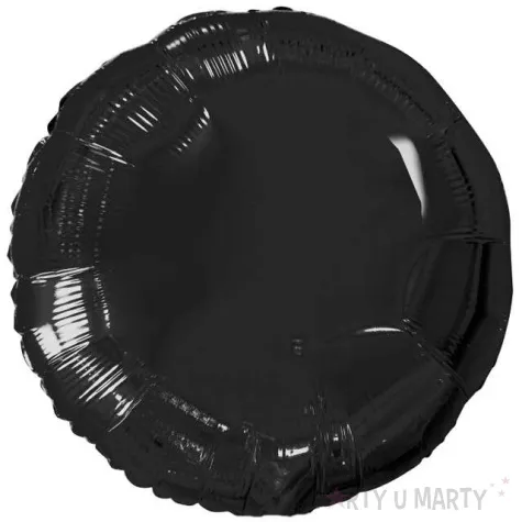 balon foliowy classic czarny metalik godan 18 rnd