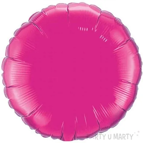 balon foliowy classic rozowy qualatex 18 rnd