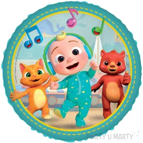 balon foliowy cocomelon procos 18 rnd