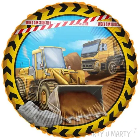 balon foliowy construction budowa koparka procos 18 rnd