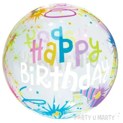 balon foliowy crystal urodzinowy godan 18 orb