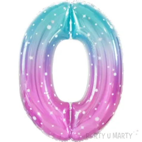 balon foliowy cyfra 0 kosmos godan 31 dgt