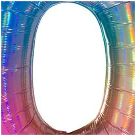 balon foliowy cyfra 0 teczowy grabo 40 dgt