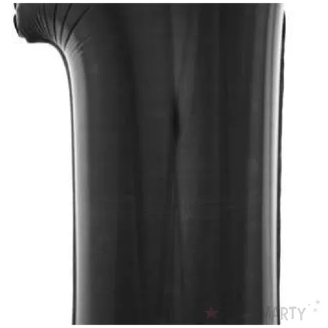 balon foliowy cyfra 1 czarny funny fashion 40 dgt