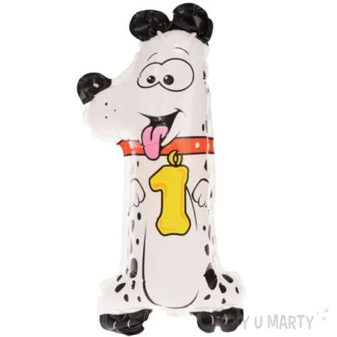 balon foliowy cyfra 1 dalmatynczyk arpex 18 shp