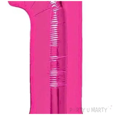 balon foliowy cyfra 1 fuksja partypal 16 dgt