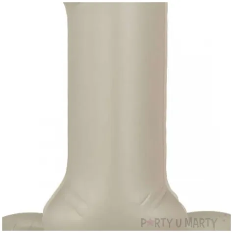 balon foliowy cyfra 1 mat stojaca kremowe latte folat 28 dgt