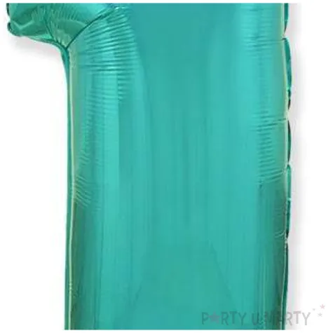 balon foliowy cyfra 1 niebieski godan 34 dgt