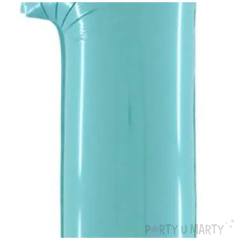 balon foliowy cyfra 1 niebieski pastel grabo 26 dgt