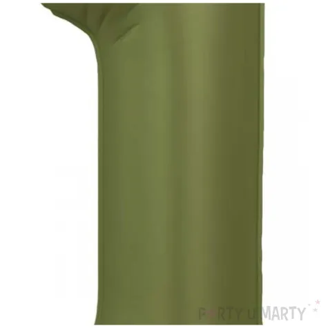 balon foliowy cyfra 1 oliwkowy folat 34 dgt