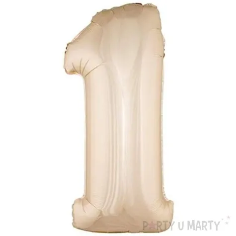 balon foliowy cyfra 1 szampanski godan 34 dgt