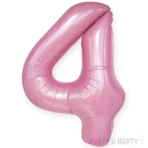 balon foliowy cyfra 4 rozowy partypal 39 dgt