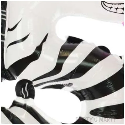 balon foliowy cyfra 5 zebra arpex 18 shp