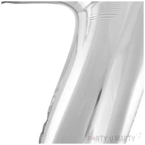 balon foliowy cyfra 7 beauty charm srebrny godan 33 dgt