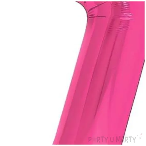 balon foliowy cyfra 7 fuksja partypal 16 dgt