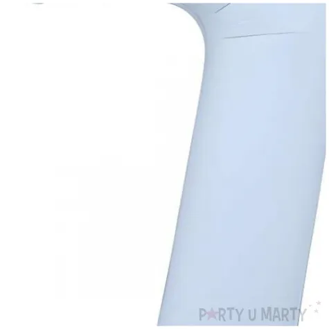 balon foliowy cyfra 7 niebieski matowy dekoracja na urodziny 34 dgt